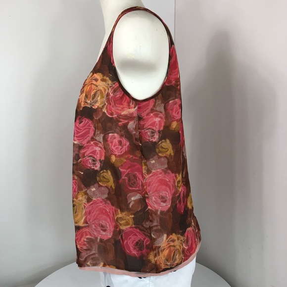 J. Crew multicolored blouse size XS - Picture 4 of 8